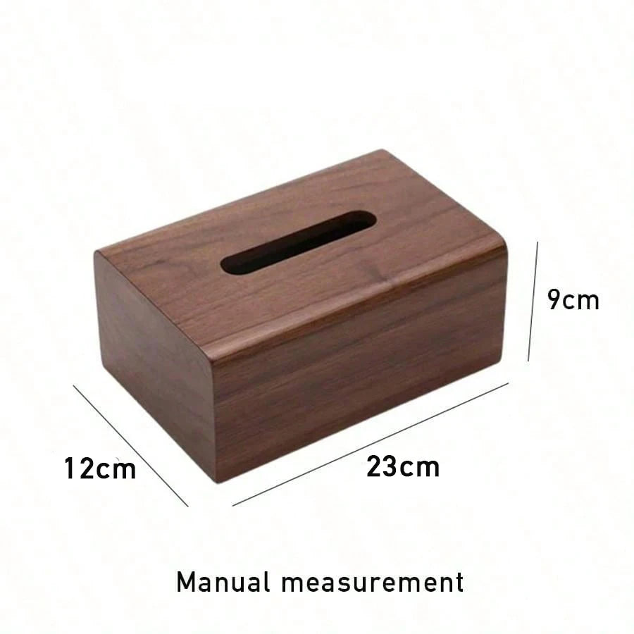 Walnut Tissue Box