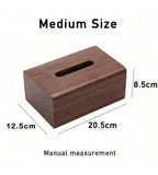 Walnut Tissue Box