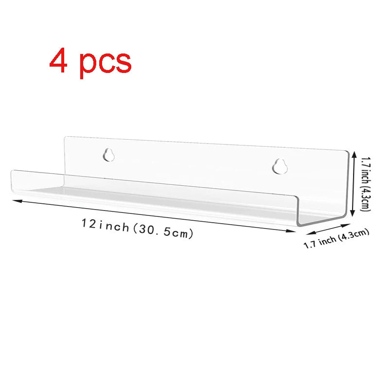 Acrylic Vinyl Record Display Shelf