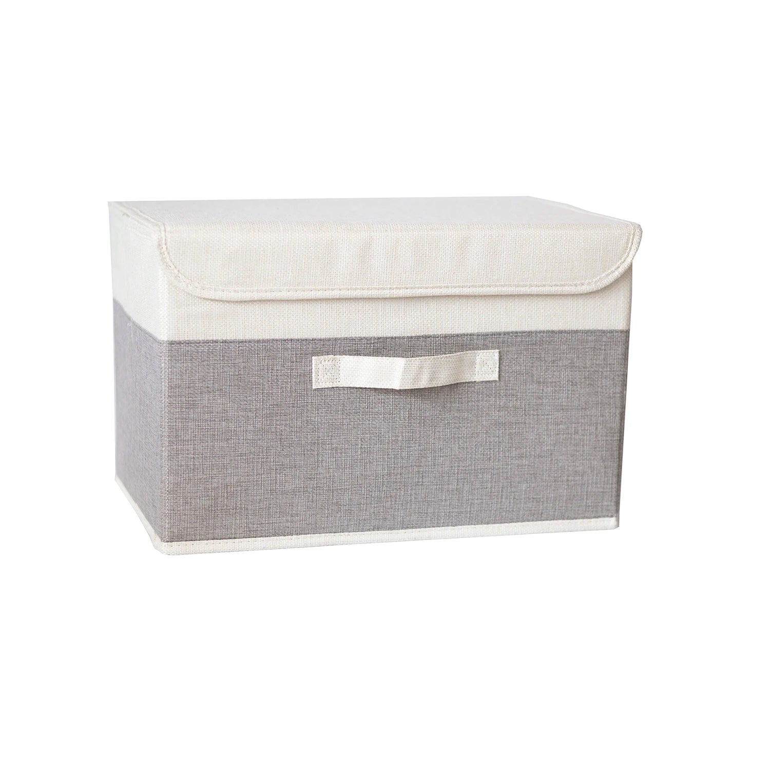 Linen Storage Basket with Lid