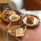 Handwoven Rattan Tray