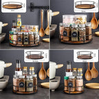 360° Wooden Rotating Organizer